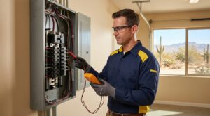 Modern smart electrical panel and lighting upgrades by Goodkin Electric in Bullhead City, AZ